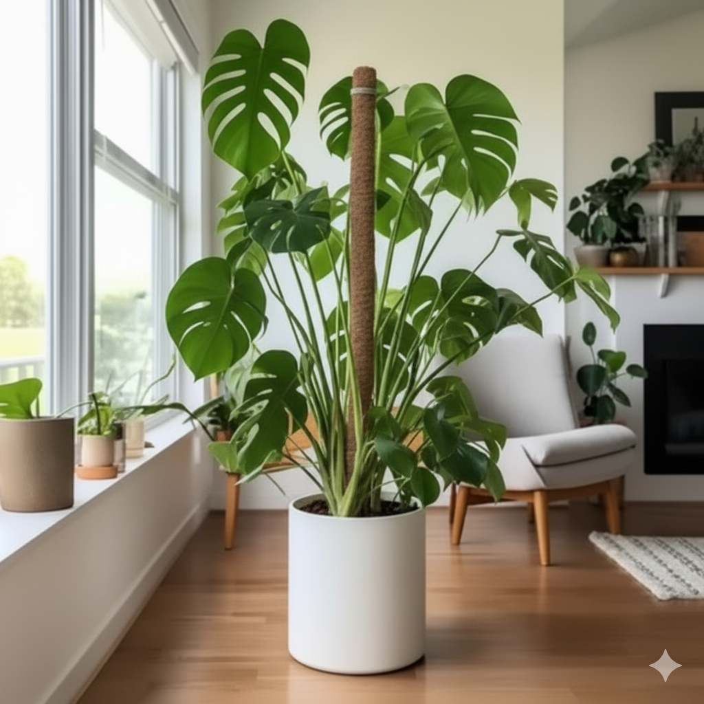 Monstera Deliciosa vista traseira - Verde Atelier